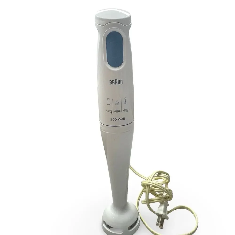 Braun Multiquick 200W Hand Immersion Blender White MR430 HC Retro Kitchen
